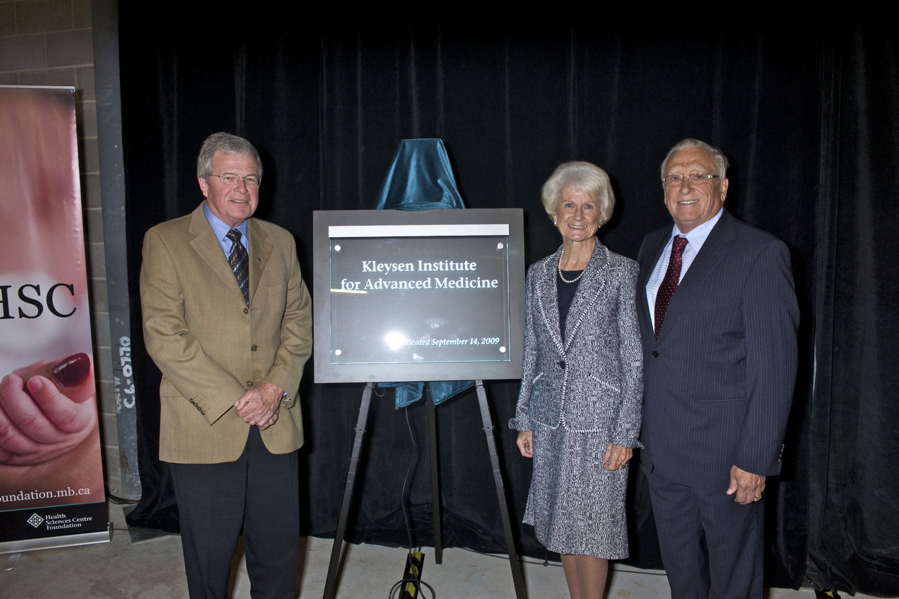 The unveiling of the Kleysen Institute for Advanced Medicine