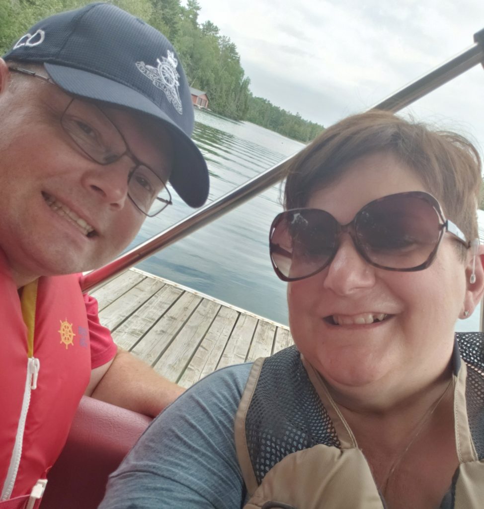 Michelle Fortin and husband Shawn