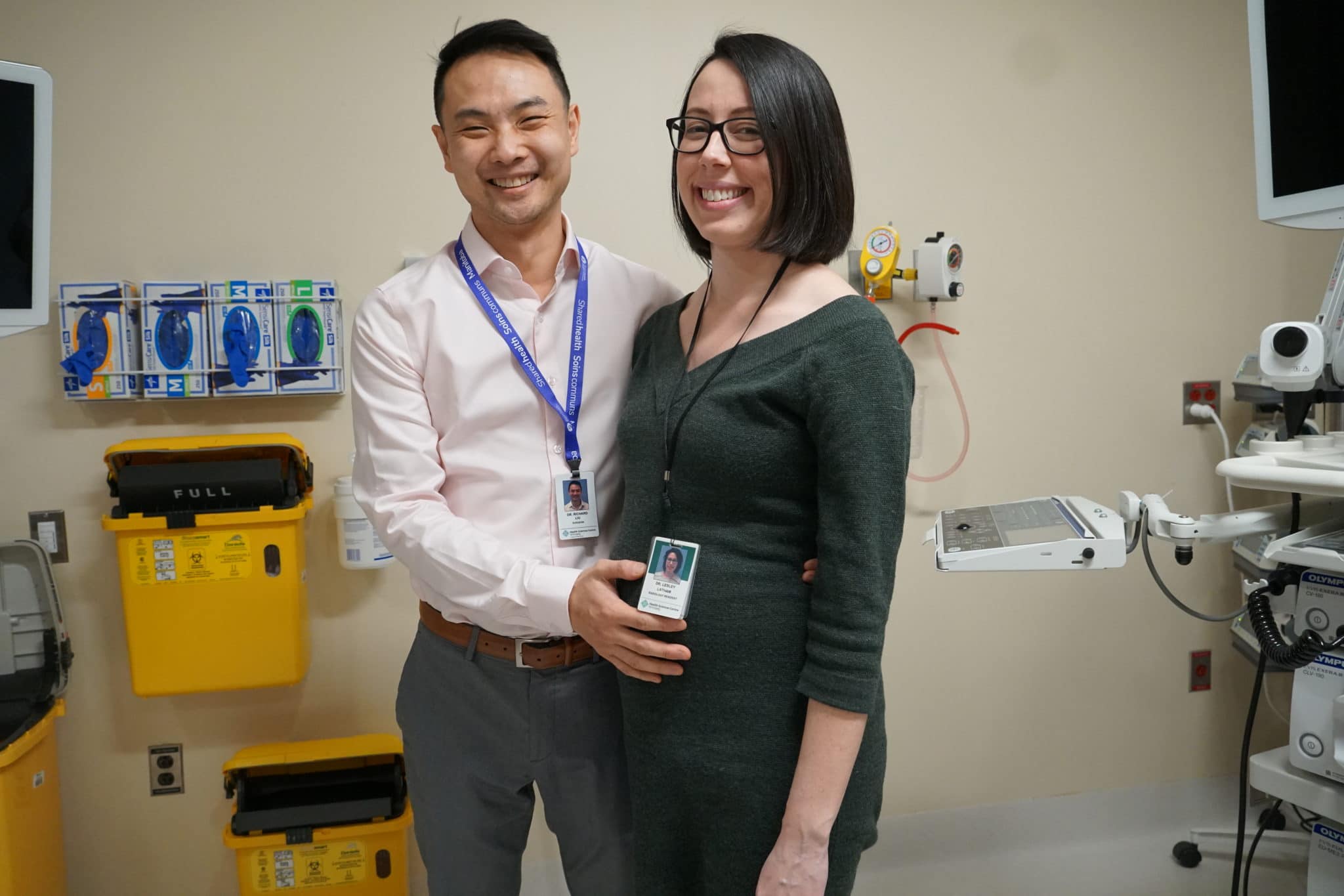 Dr. Richard Liu and Dr. Lesley Latham