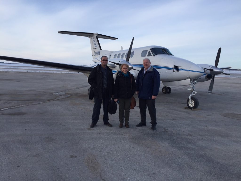 Dr. E. Ghrooda, Susan Alcock, and Dr. A. Jackson