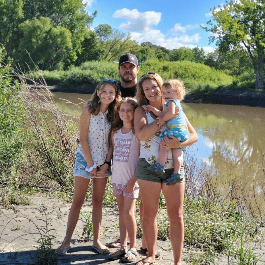 Jennifer Pickell and family