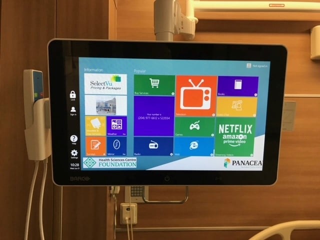 Bedside Entertainment Unit