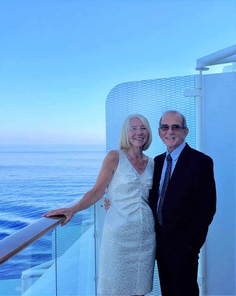 Arnie Milne and wife, Pat.