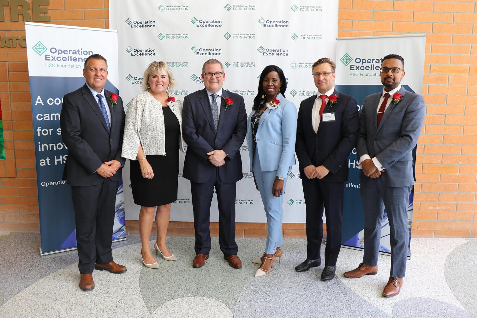 The Honourable Cliff Cullen, Tina Jones, O.M., Jonathon Lyon, The Honourable Audrey Gordon, Dr. Ed Buchel, Dr. Biniam Kidane