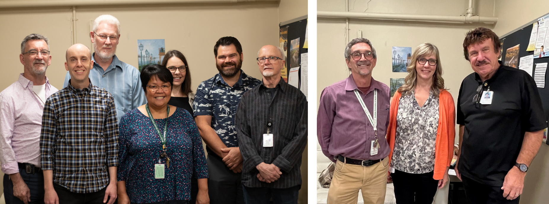 During Spiritual Health Awareness Week, October 22–29, we recognize the Spiritual Health team at HSC Winnipeg (L to R): Kurt Schwarz, Daniel Barclay, Don Collerman-Elias, Lorelie Nolasco, Amy Teakle, Jared Redekop, Gord Johnson, Doug Koop, Valerie Laurie, and Taras Kowch
